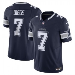 Dallas Cowboys Trevon Diggs Nike 2023 Navy Vapor F.U.S.E. Limited NFL Jersey