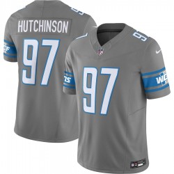 Detroit Lions Aidan Hutchinson Nike 2023 Silver Vapor F.U.S.E. Limited NFL Jersey Detroit Lions Aidan Hutchinson Nike 2023 Silver Vapor F.U.S.E. Limited NFL Jersey