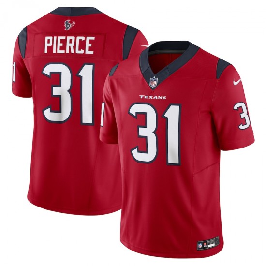 Houston Texans Dameon Pierce Nike 2023 Red Vapor F.U.S.E. Limited NFL Jersey