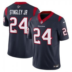 Houston Texans Derek Stingley Jr. Nike 2023 Navy Vapor F.U.S.E. Limited NFL Jersey Houston Texans Derek Stingley Jr. Nike 2023 Navy Vapor F.U.S.E. Limited NFL Jersey