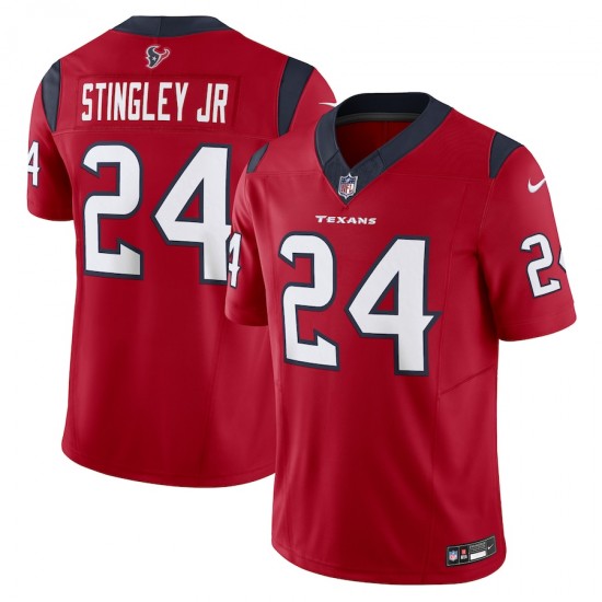 Houston Texans Derek Stingley Jr. Nike 2023 Red Vapor F.U.S.E. Limited NFL Jersey