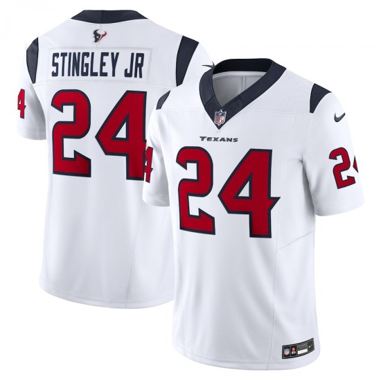 Houston Texans Derek Stingley Jr. Nike 2023 White Vapor F.U.S.E. Limited NFL Jersey