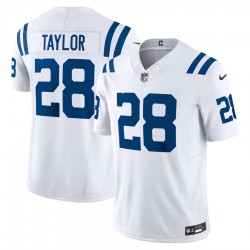 Indianapolis Colts Jonathan Taylor Nike 2023 White Vapor F.U.S.E. Limited NFL Jersey Indianapolis Colts Jonathan Taylor Nike 2023 White Vapor F.U.S.E. Limited NFL Jersey