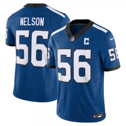 Indianapolis Colts Quenton Nelson Nike 2023 Royal Indiana Nights Alternate Vapor F.U.S.E. Limited NFL Jersey Indianapolis Colts Quenton Nelson Nike 2023 Royal Indiana Nights Alternate Vapor F.U.S.E. Limited NFL Jersey