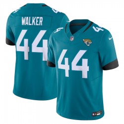 Jacksonville Jaguars Travon Walker Nike 2023 Teal Vapor F.U.S.E. Limited NFL Jersey