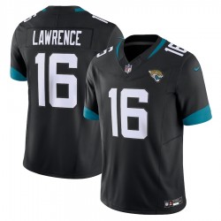 Jacksonville Jaguars Trevor Lawrence Nike 2023 Black Alternate Vapor F.U.S.E. Limited NFL Jersey