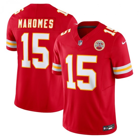 Kansas City Chiefs Patrick Mahomes Nike 2023 Red Vapor F.U.S.E. Limited NFL Jersey