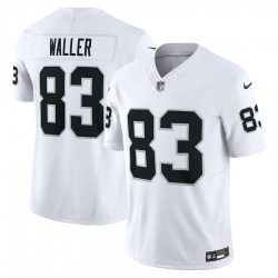 Las Vegas Raiders Darren Waller Nike 2023 White Vapor F.U.S.E. Limited NFL Jersey