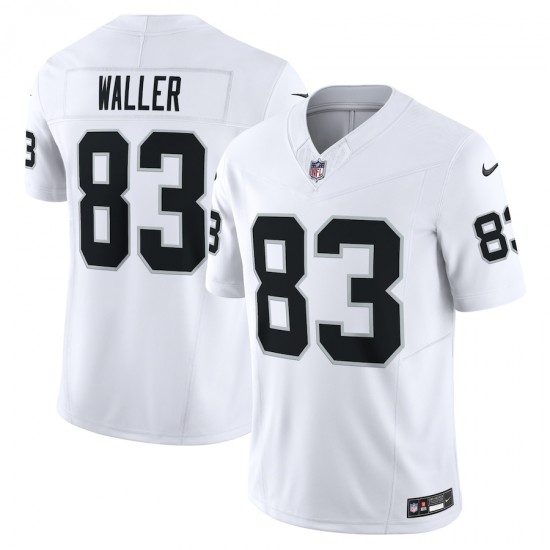 Las Vegas Raiders Darren Waller Nike 2023 White Vapor F.U.S.E. Limited NFL Jersey