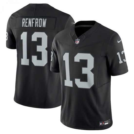 Las Vegas Raiders Hunter Renfrow Nike 2023 Black Vapor F.U.S.E. Limited NFL Jersey