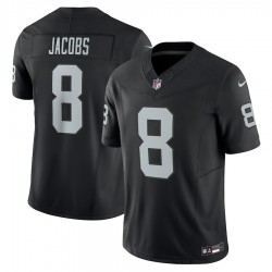 Las Vegas Raiders Josh Jacobs Nike 2023 Black Vapor F.U.S.E. Limited NFL Jersey