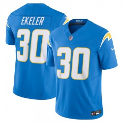 Los Angeles Chargers Austin Ekeler Nike 2023 Powder Blue Vapor F.U.S.E. Limited NFL Jersey Los Angeles Chargers Austin Ekeler Nike 2023 Powder Blue Vapor F.U.S.E. Limited NFL Jersey