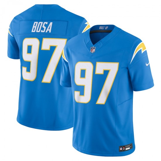 Los Angeles Chargers Joey Bosa Nike 2023 Powder Blue Vapor F.U.S.E. Limited NFL Jersey