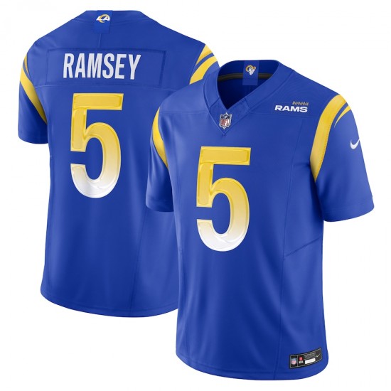 Los Angeles Rams Jalen Ramsey Nike 2023 Royal Vapor F.U.S.E. Limited NFL Jersey