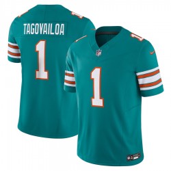 Miami Dolphins Tua Tagovailoa Nike 2023 Aqua Alternate Vapor F.U.S.E. Limited NFL Jersey Miami Dolphins Tua Tagovailoa Nike 2023 Aqua Alternate Vapor F.U.S.E. Limited NFL Jersey