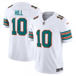 Miami Dolphins Tyreek Hill Nike 2023 White Alternate Vapor F.U.S.E. Limited NFL Jersey Miami Dolphins Tyreek Hill Nike 2023 White Alternate Vapor F.U.S.E. Limited NFL Jersey