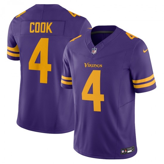 Minnesota Vikings Dalvin Cook Nike 2023 Purple Vapor F.U.S.E. Limited NFL Jersey