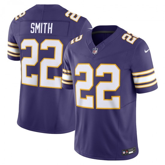 Minnesota Vikings Harrison Smith Nike 2023 Purple Classic Vapor F.U.S.E. Limited NFL Jersey