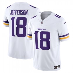 Minnesota Vikings Justin Jefferson Nike 2023 White Vapor F.U.S.E. Limited NFL Jersey Minnesota Vikings Justin Jefferson Nike 2023 White Vapor F.U.S.E. Limited NFL Jersey