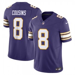 Minnesota Vikings Kirk Cousins Nike 2023 Purple Classic Vapor F.U.S.E. Limited NFL Jersey Minnesota Vikings Kirk Cousins Nike 2023 Purple Classic Vapor F.U.S.E. Limited NFL Jersey