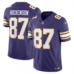 Minnesota Vikings T.J. Hockenson Nike 2023 Purple Classic Vapor F.U.S.E. Limited NFL Jersey Minnesota Vikings T.J. Hockenson Nike 2023 Purple Classic Vapor F.U.S.E. Limited NFL Jersey