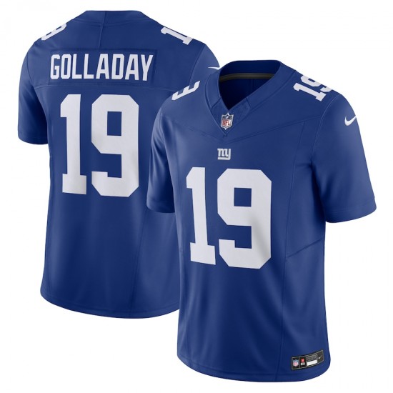 New York Giants Kenny Golladay Nike 2023 Royal Vapor F.U.S.E. Limited NFL Jersey