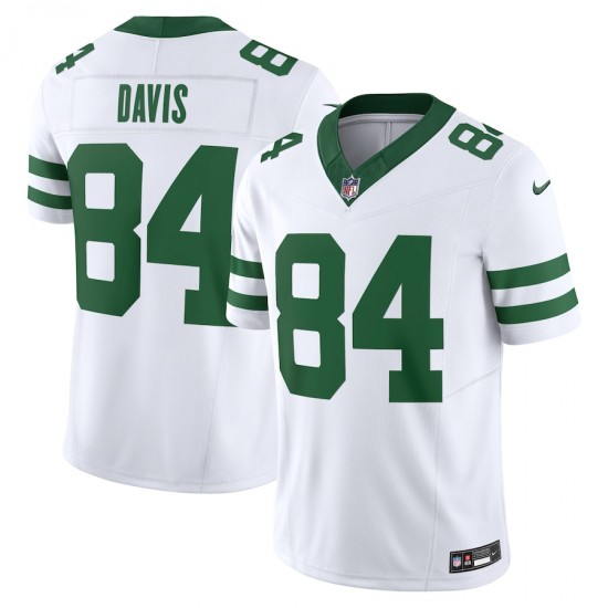 New York Jets Corey Davis Nike 2023 White Legacy Vapor F.U.S.E. Limited NFL Jersey