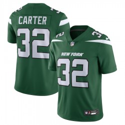 New York Jets Michael Carter Nike 2023 Green Vapor F.U.S.E. Limited NFL Jersey New York Jets Michael Carter Nike 2023 Green Vapor F.U.S.E. Limited NFL Jersey