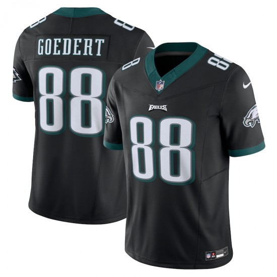 Philadelphia Eagles Dallas Goedert Nike 2023 Black Vapor F.U.S.E. Limited NFL Jersey