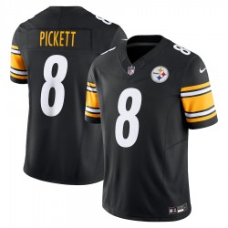 Pittsburgh Steelers Kenny Pickett Nike 2023 Black Vapor F.U.S.E. Limited NFL Jersey Pittsburgh Steelers Kenny Pickett Nike 2023 Black Vapor F.U.S.E. Limited NFL Jersey