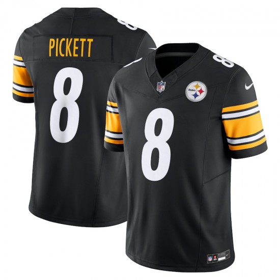 Pittsburgh Steelers Kenny Pickett Nike 2023 Black Vapor F.U.S.E. Limited NFL Jersey