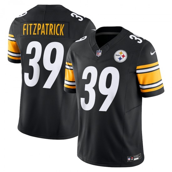 Pittsburgh Steelers Minkah Fitzpatrick Nike 2023 Black Vapor F.U.S.E. Limited NFL Jersey