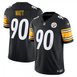 Pittsburgh Steelers T.J. Watt Nike 2023 Black Vapor F.U.S.E. Limited NFL Jersey Pittsburgh Steelers T.J. Watt Nike 2023 Black Vapor F.U.S.E. Limited NFL Jersey