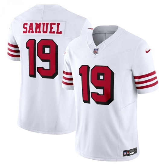 San Francisco 49 ers Deebo Samuel Nike 2023 White Alternate Vapor F.U.S.E. Limited NFL Jersey