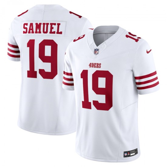 San Francisco 49 ers Deebo Samuel Nike 2023 White Vapor F.U.S.E. Limited NFL Jersey