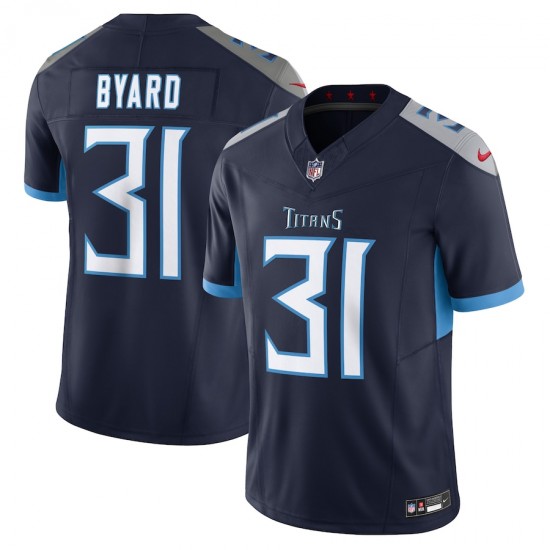 Tennessee Titans Kevin Byard Nike 2023 Navy Vapor F.U.S.E. Limited NFL Jersey