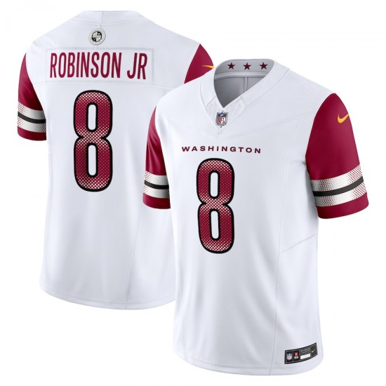 Washington Commanders Brian Robinson Jr. Nike 2023 White Vapor F.U.S.E. Limited NFL Jersey
